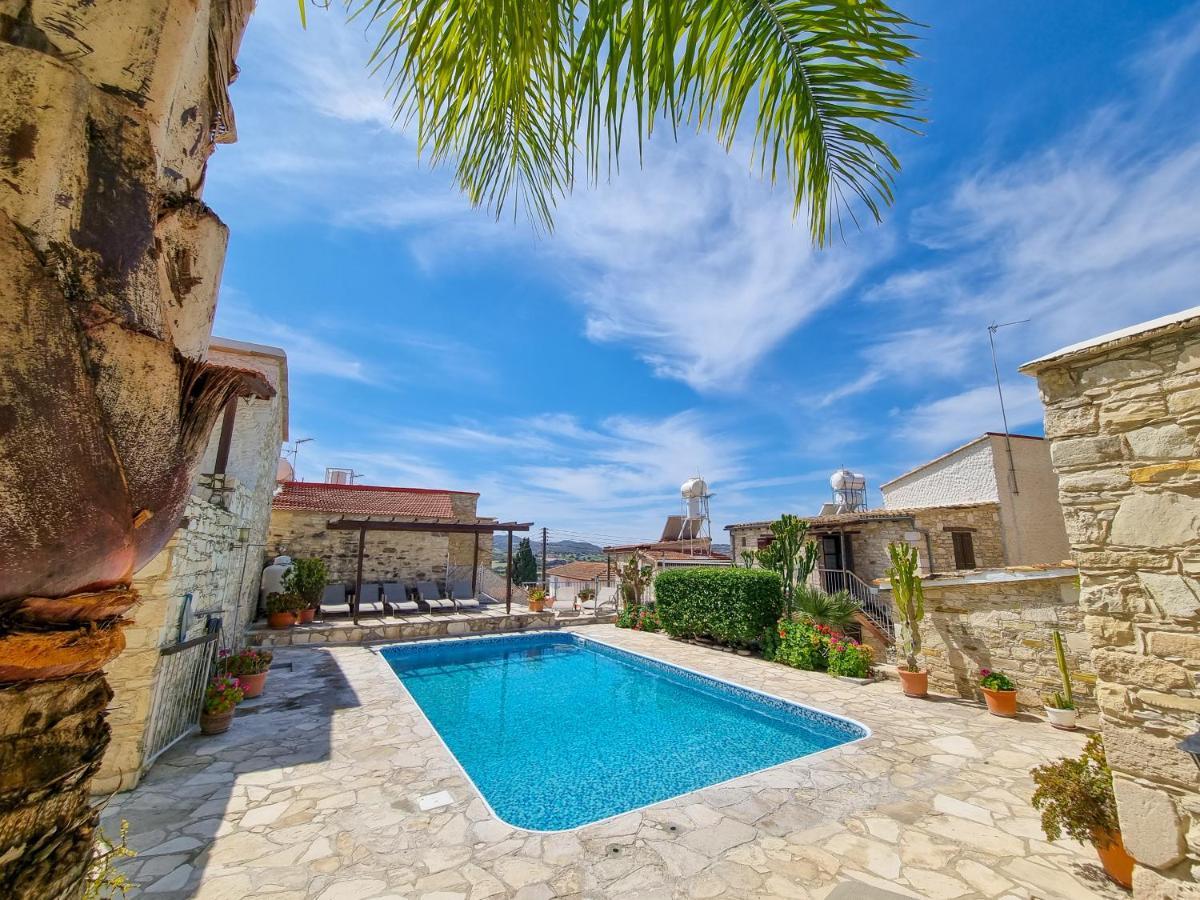 Poseidon'S Pool Paradise Skarinou Exterior foto