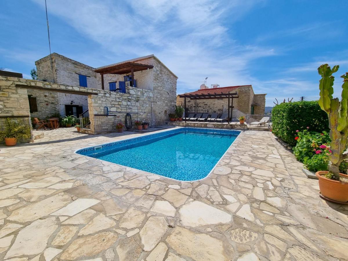 Poseidon'S Pool Paradise Skarinou Exterior foto